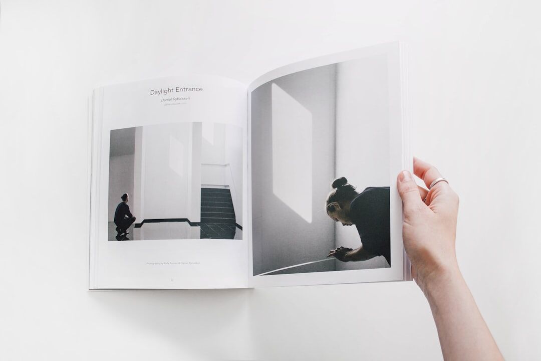 magazine spread layout